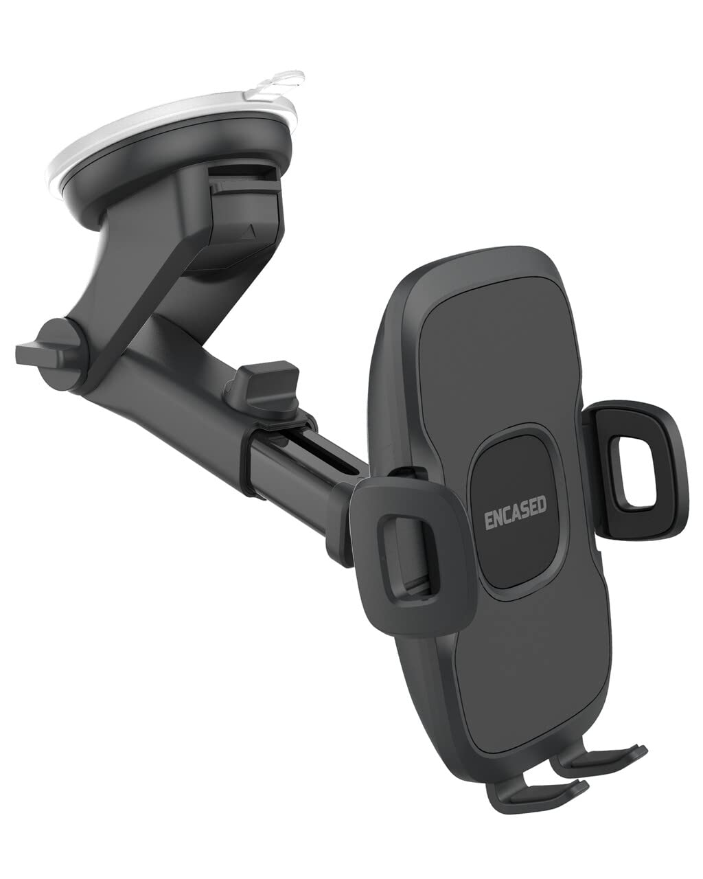 Encased [Updated V2] Universal Samsung Phone Holder - Car Mount for Galaxy S20/S21/S22/S23/S24/Plus/Ultra - Dashboard & Windshield Mount - Case Friendly Design (2024) - Perfect for Commuting, Road Trips & GPS Navigation