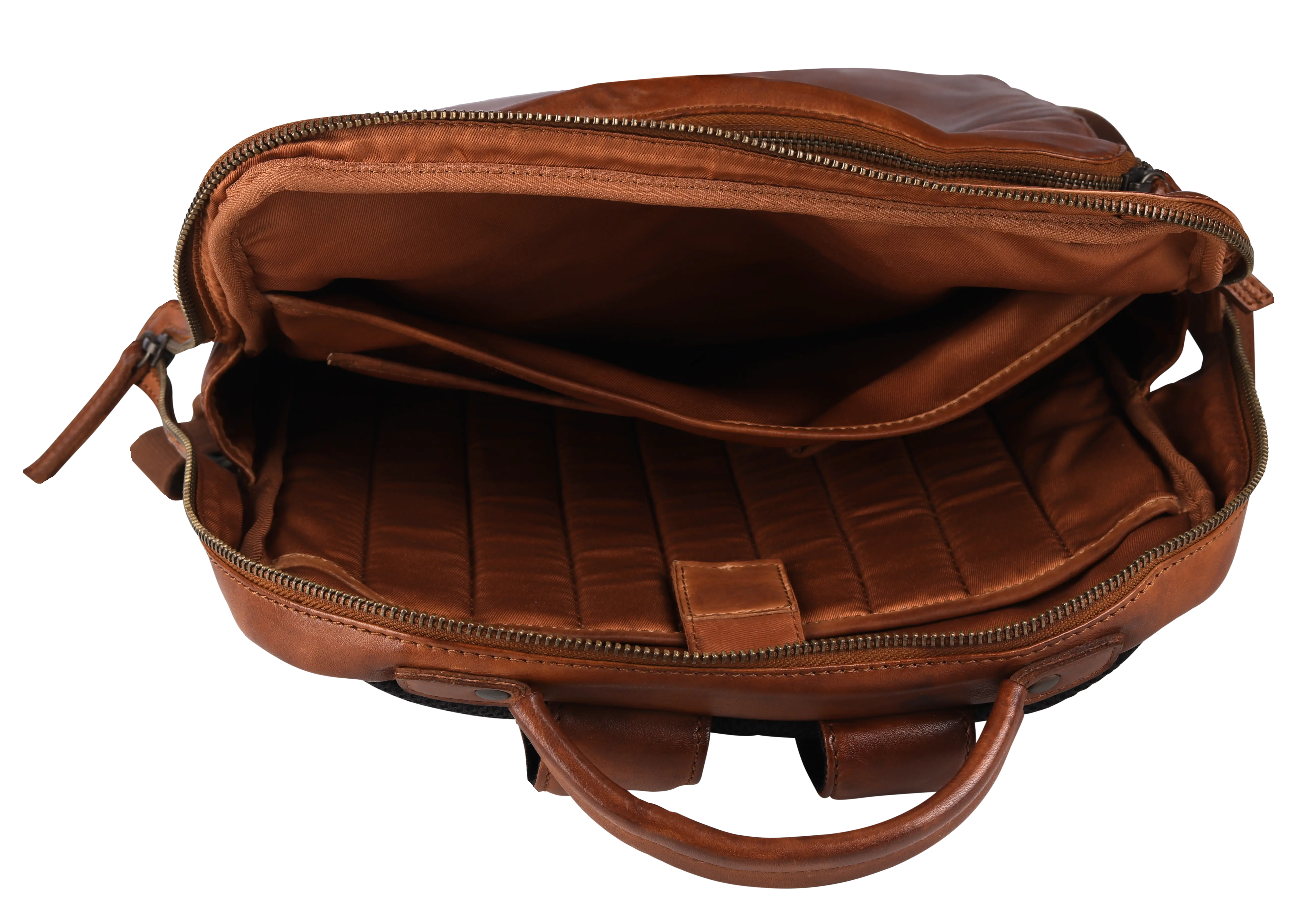 Premium MET Two-Strap Adjustable Leather Backpack for Men & Women - Durable & Stylish for Travel, Work & School