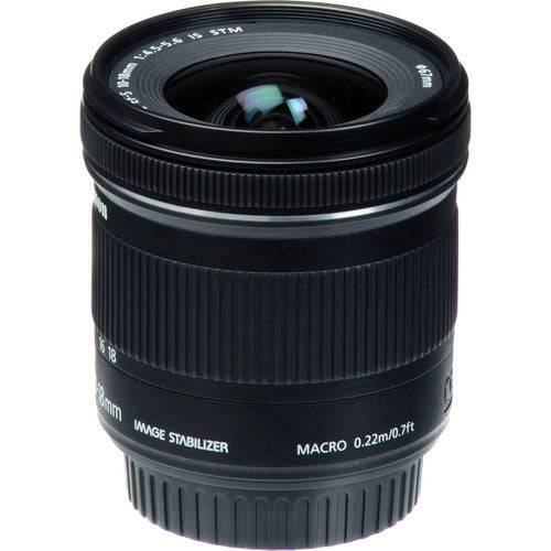 Canon EF-S 10-18mm f/4.5-5.6 IS STM Wide Angle Zoom Lens for DSLR Cameras - Perfect for Landscape, Architecture & Travel Photography (USA Version)