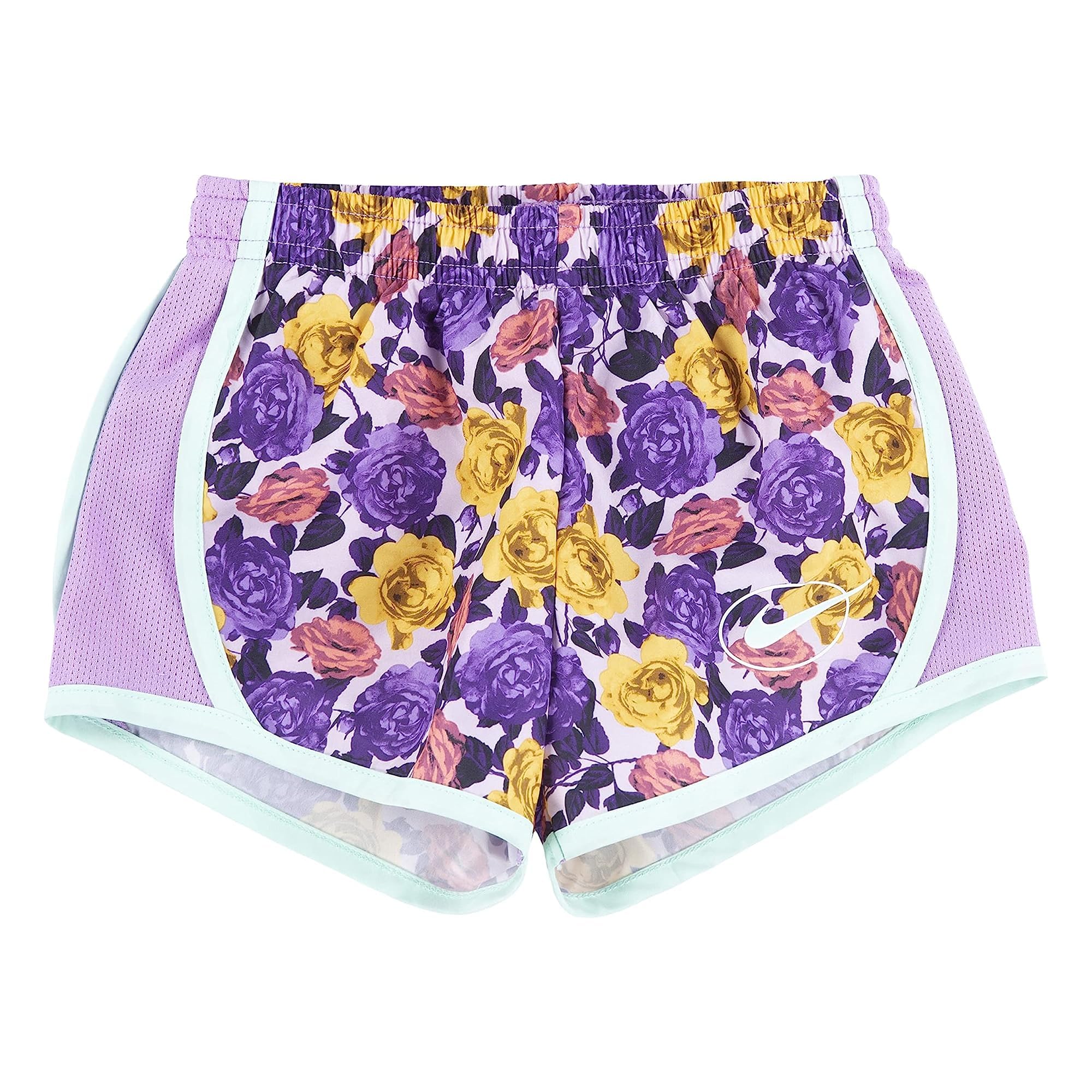 Nike Kids Baby Girl's Dri-FIT Tempo Running Shorts for Toddlers - Violet Shock Size 4 | Athletic Playwear for Toddler Girls, Daycare & Playground Activities