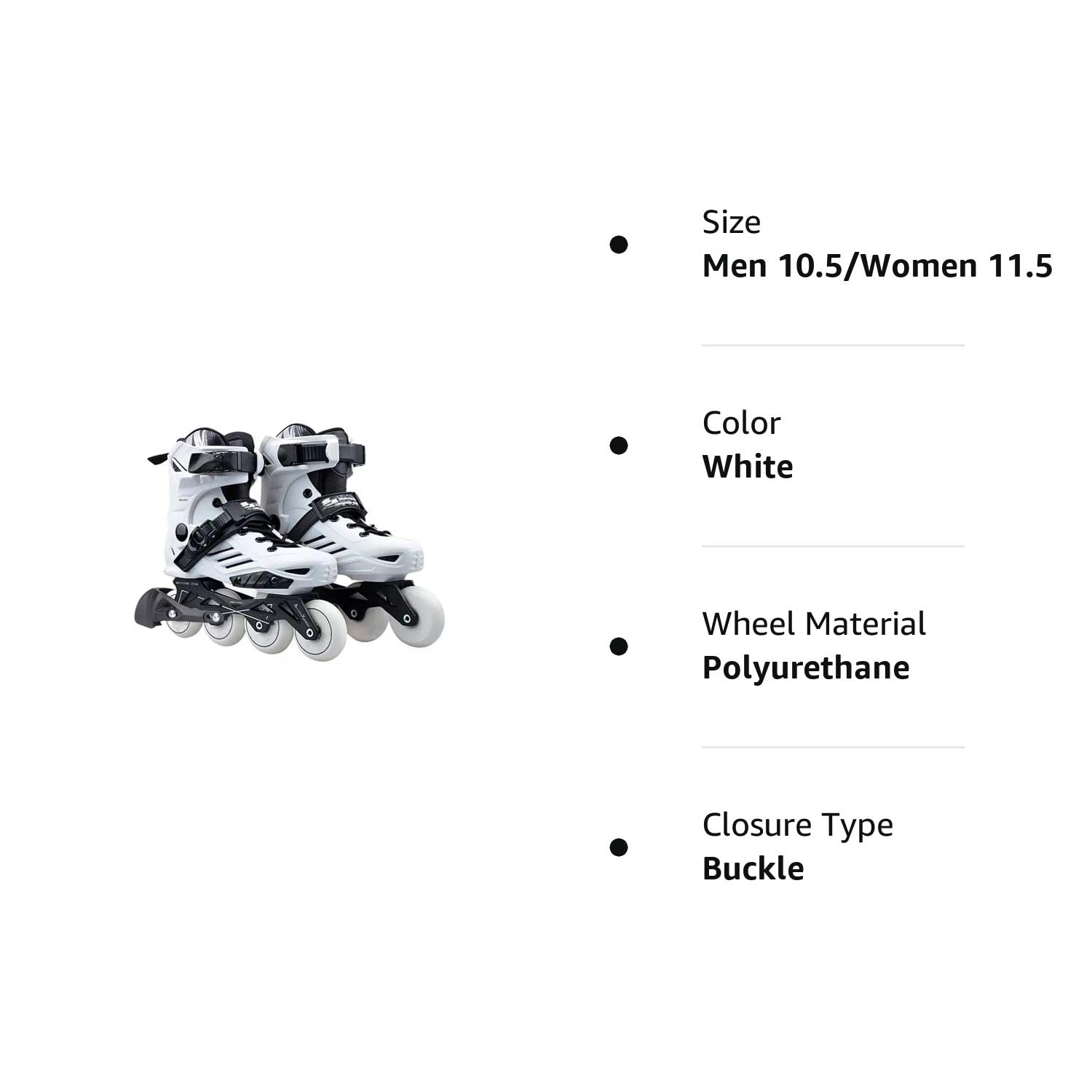 High-Performance Inline Skates for Adults - Men & Women Outdoor Fitness Rollerblades | Perfect for Street Skating, Exercise & Recreation