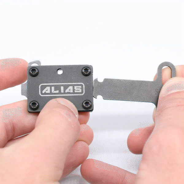 NEOMAG ALIAS Holster Attachment Receiver with Belt Bracket - Secure & Quick Access for Firearms | Perfect for Concealed Carry, Tactical Training & Outdoor Adventures