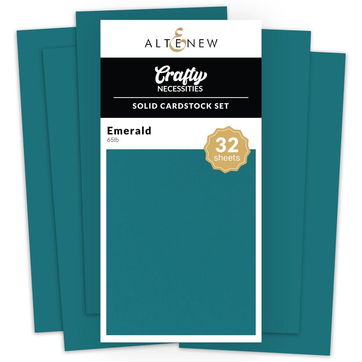 Premium 32-Pack Emerald Green Cardstock Paper Set - Heavyweight & Vibrant for Scrapbooking, Invitations, Card Making, and DIY Crafts