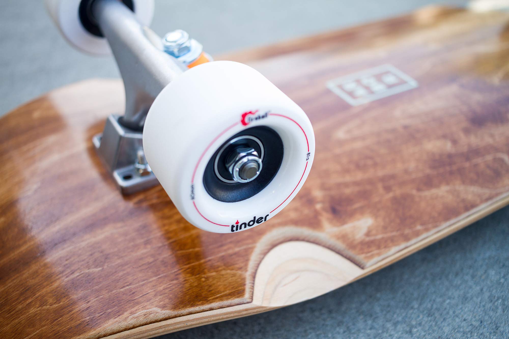 Fireball Paris Street Skateboard Trucks with Dragon Endure Bearings - High Performance Skateboard Parts for Street Skating, Tricks and Urban Commuting