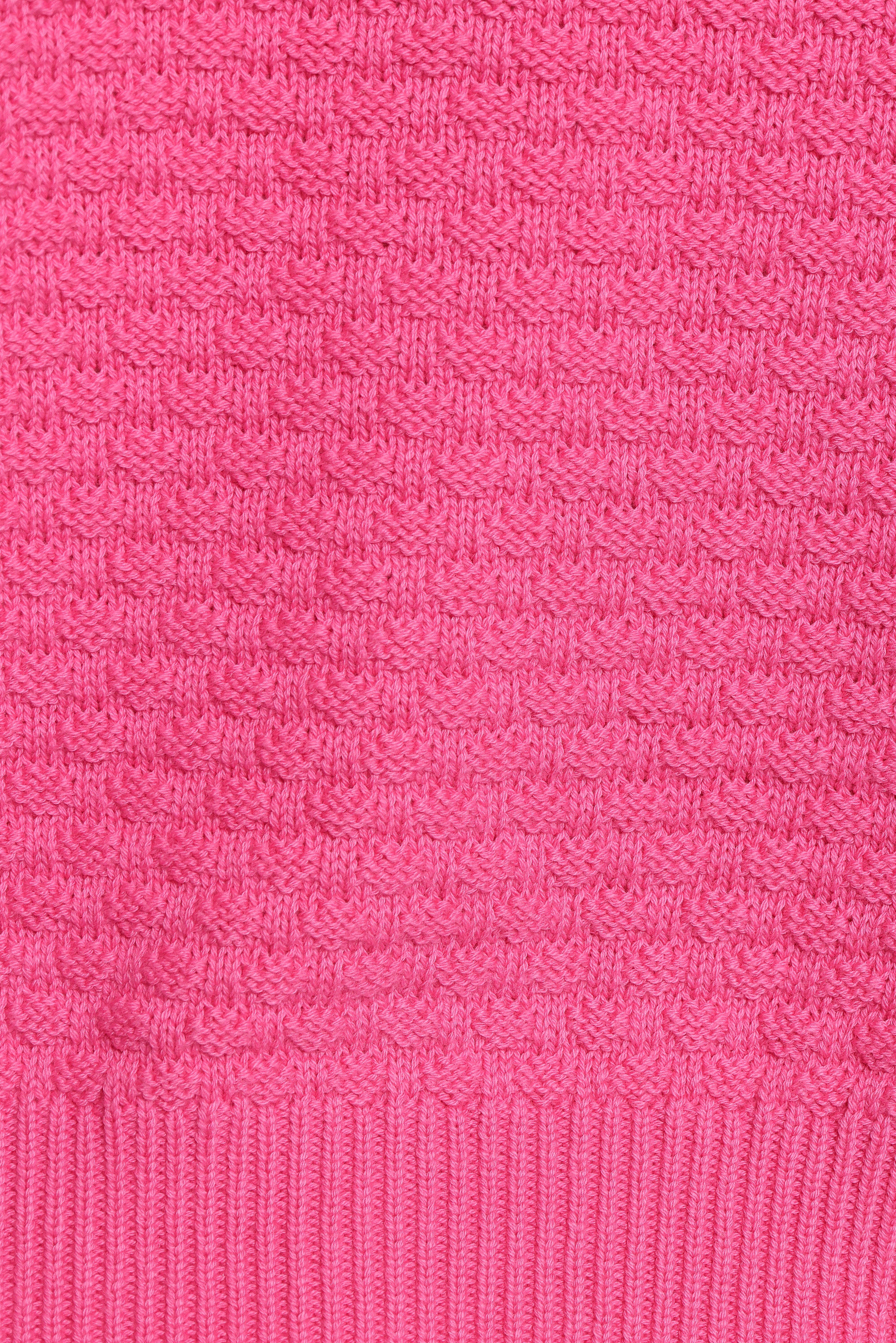 Greer Quarter Sleeve Cardigan for Women - Soft Knit Open Front Sweater in Hot Pink | Perfect for Office Wear, Casual Outfits & Layering