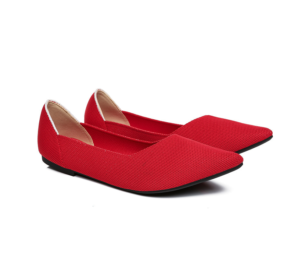 TARRAMARRA® Women's Foldable Pointed Toe Ballet Flats - Comfortable Slip-On Shoes for Work, Travel & Casual Wear | Tania Collection