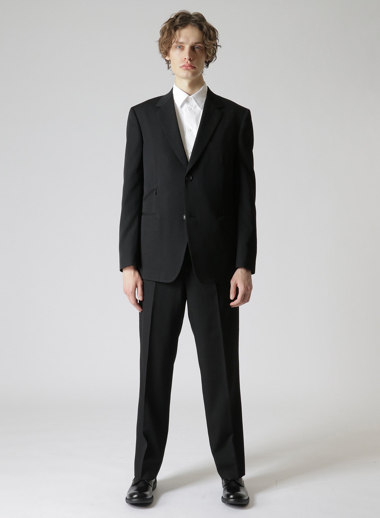 CDH Gabardine Suit Jacket - 2 Button Men's Blazer for Business & Formal Wear | Office, Wedding & Special Occasions