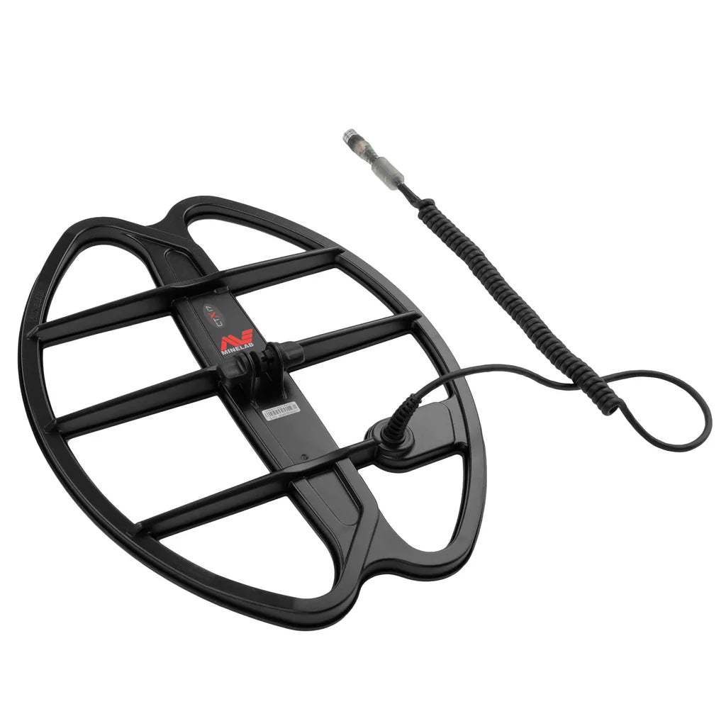 Minelab CTX 17 13 Inch Smart Coil for CTX 3030 Metal Detector - Waterproof Search Coil for Beach, Gold & Treasure Hunting