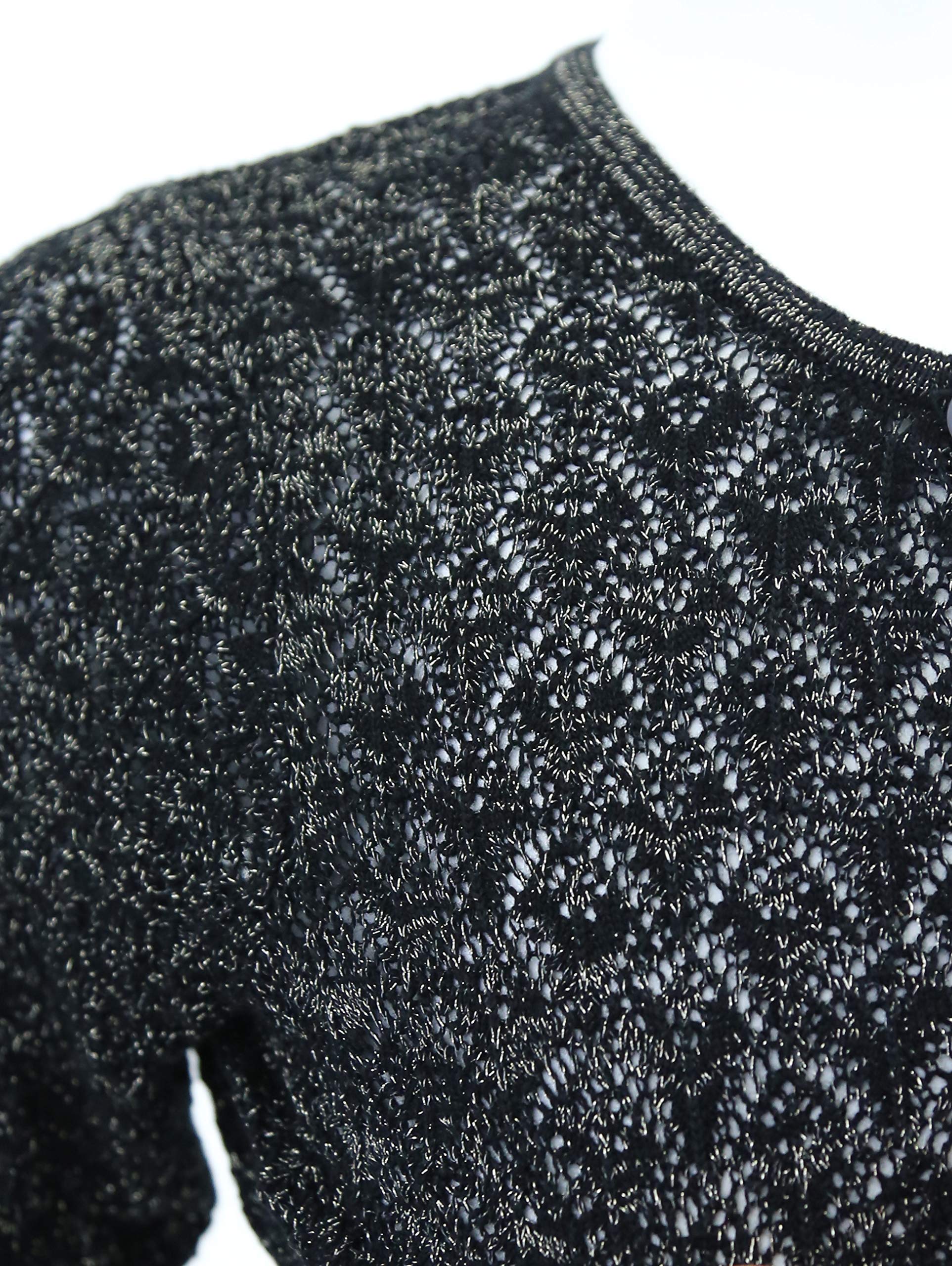 Girls' Cropped Crochet Cardigan - Soft Boho Summer Sweater for Kids, Perfect for Beach Outfits & Casual Wear