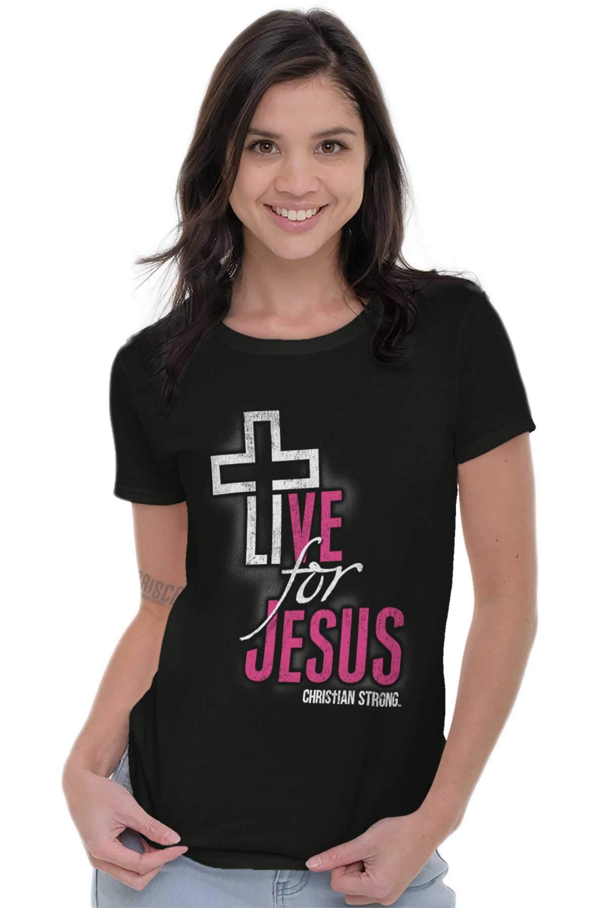 Christian Faith Women's Graphic Tee - Jesus Inspired Casual Wear