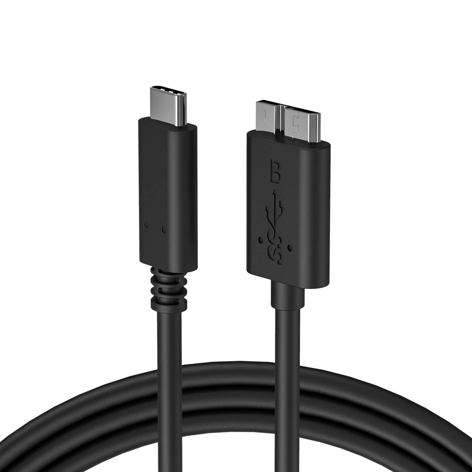 3.3ft USB-C to USB 3.0 Micro-B Camera Cable - Compatible with Panasonic Lumix G9, Nikon D850/D5/D500/D810, Fujifilm X-H1/X-T2/GFX 50S, Canon 5D Mark IV/1D X Mark II - Fast Data Transfer for DSLR & Mirrorless Cameras - Perfect for Photo Backup, Firmware Updates & Tethered Shooting