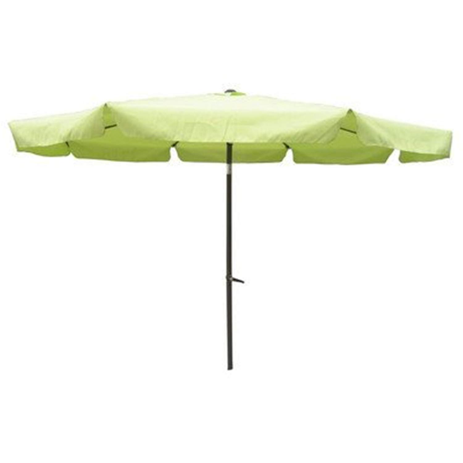 10FT Aluminum Outdoor Patio Umbrella with Wind Vents - Heavy Duty Market Umbrella for Poolside, Beach, Garden, and Restaurant Use