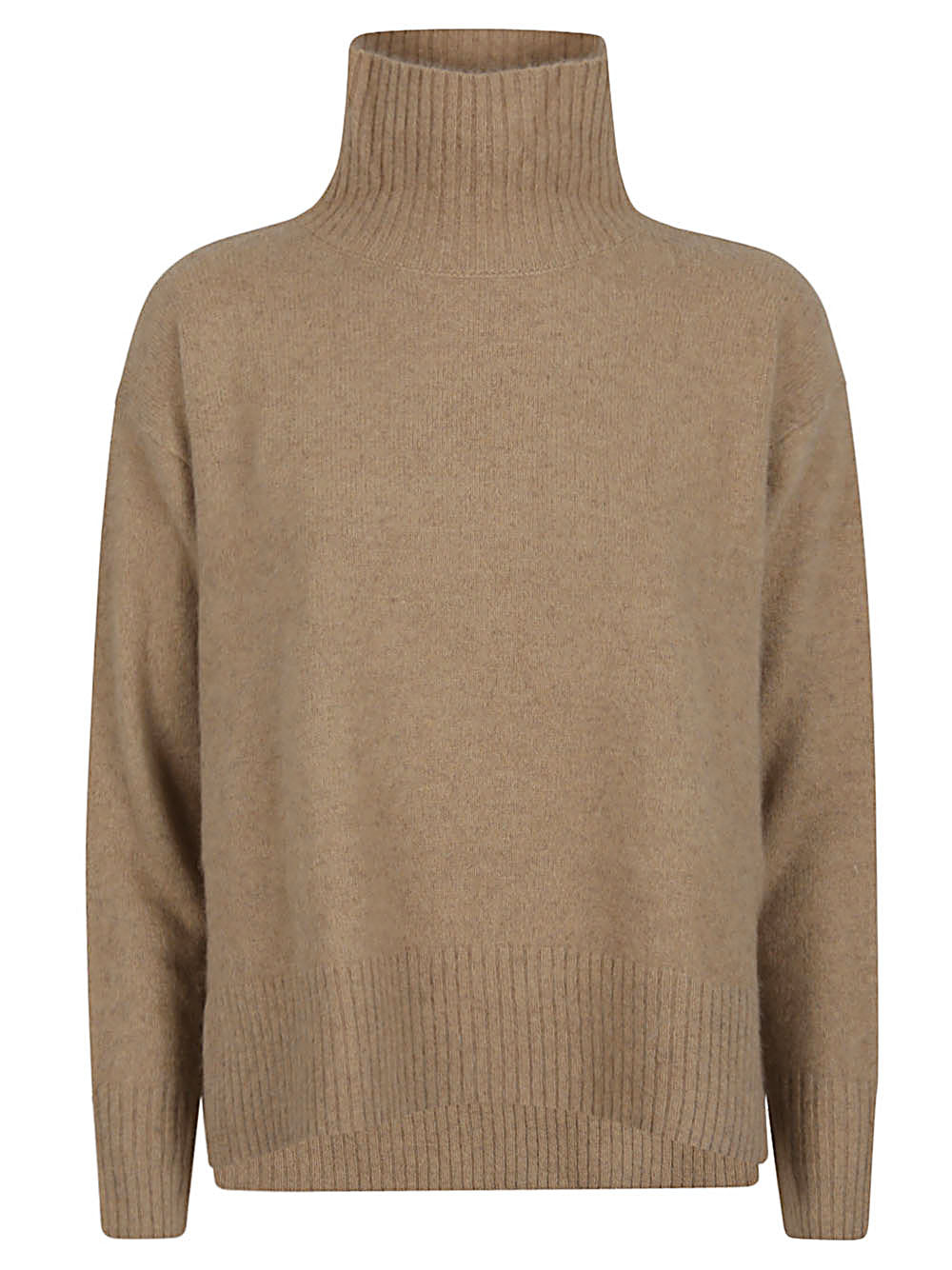 CT PLAGE Women's Camel Cashmere Sweaters - Soft & Warm Winter Knitwear for Casual Outfits & Cozy Evenings
