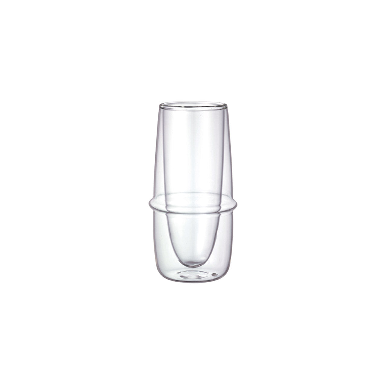 Premium Kronos Double Wall Insulated Champagne Glasses - 160ml (Set of 2) - Shatterproof Crystal Clear Flutes for Sparkling Wine, Prosecco & Mimosas - Perfect for Weddings, Parties & Romantic Dinners