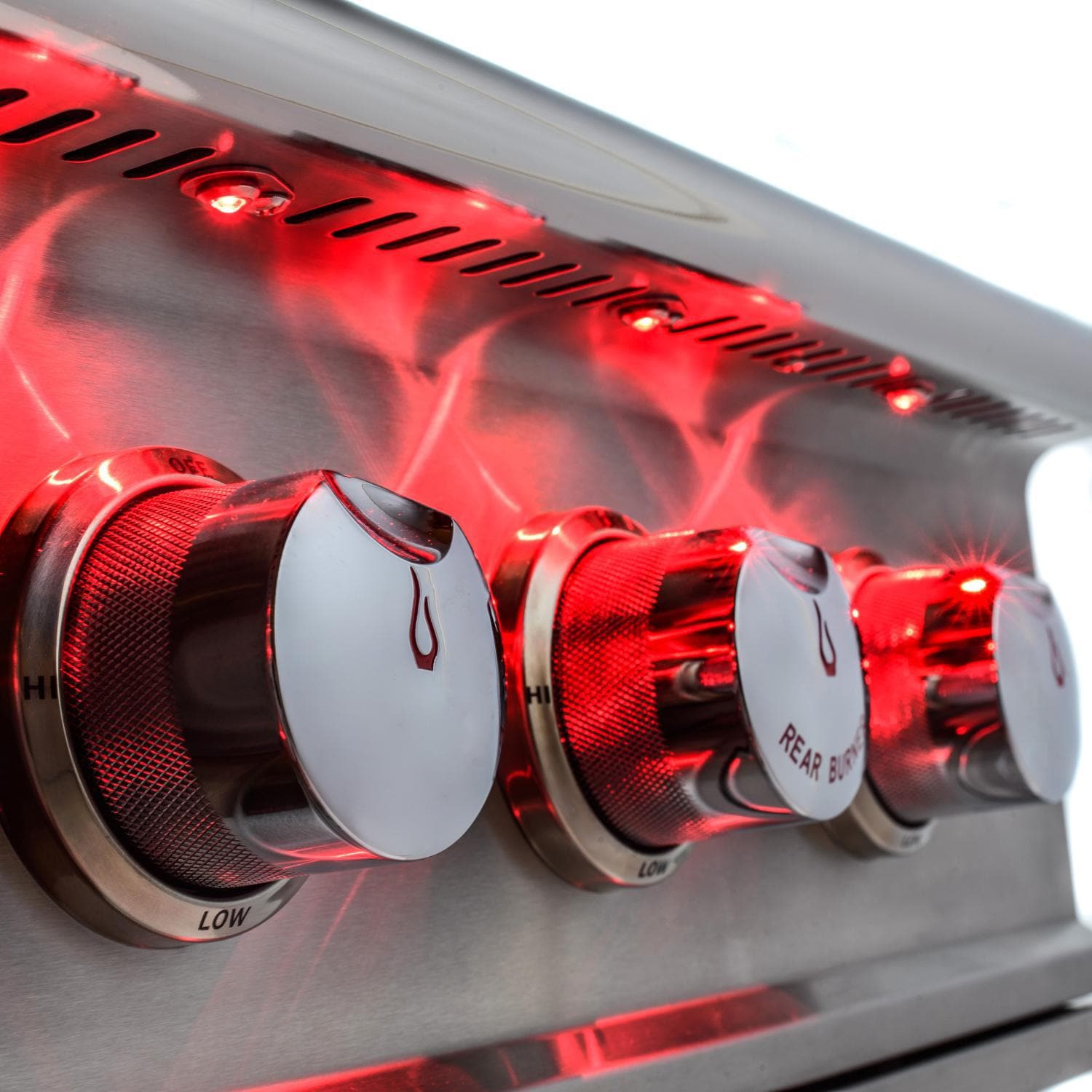 Blaze Professional 44 Inch 4 Burner Built-In Gas Grill with Rear Infrared Burner - BLZ 4PRO | Outdoor BBQ Grill for Backyard, Patio & Tailgating Parties