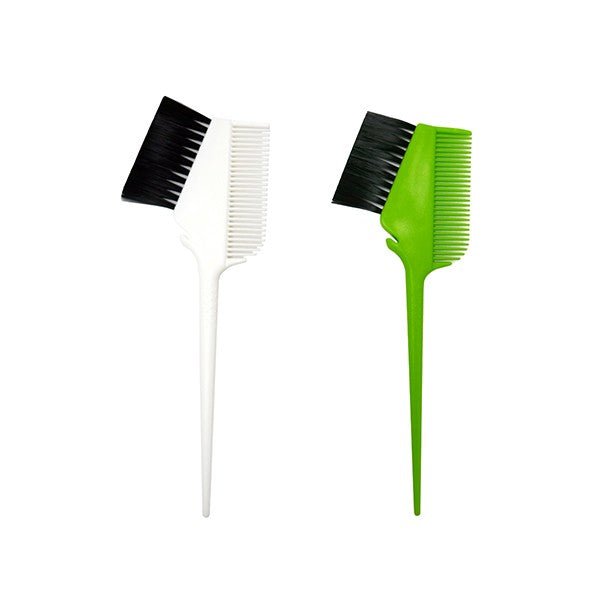 Double Tinted Brush for Makeup - Perfect for Blending Eyeshadow, Foundation & Contouring - Ideal for Professional & Everyday Makeup Application