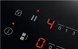 AEG 80cm 4 Zone Induction Cooktop - Pure Black Glass Surface | Fast Heating & Energy Efficient | Perfect for Home Kitchen & Restaurant Cooking