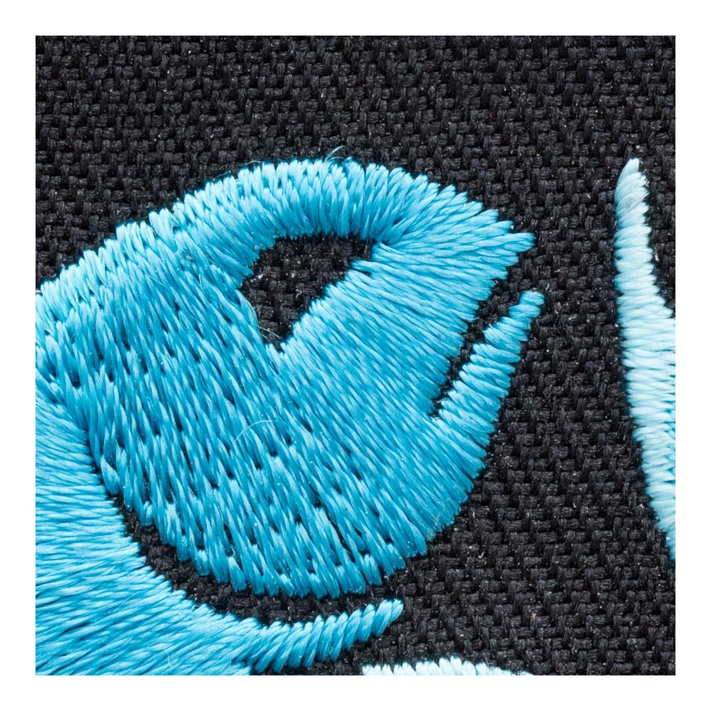 Zodiac Pisces Blue Fish Embroidered Iron-On Patch for Jackets & Bags - Astrology Sign Sew-On Badge for DIY Crafts, Costumes & Denim Customization