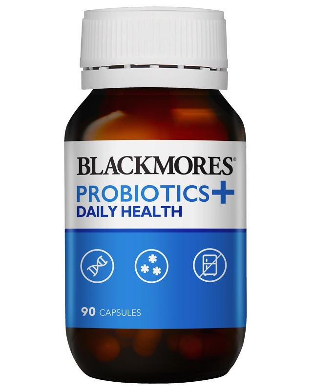 Blackmores Probiotics+ Daily Health Supplement for Digestive & Immune Support - Boosts Gut Health & Wellness for Adults & Kids