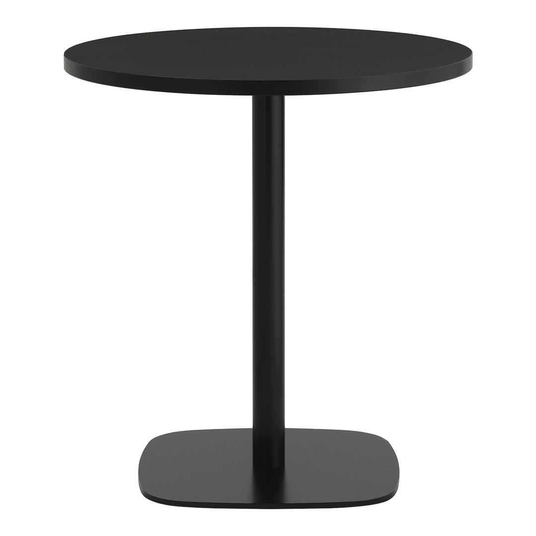 Round Cafe Table - Modern & Durable Indoor/Outdoor Dining Table for Restaurants, Patios, and Home Decor