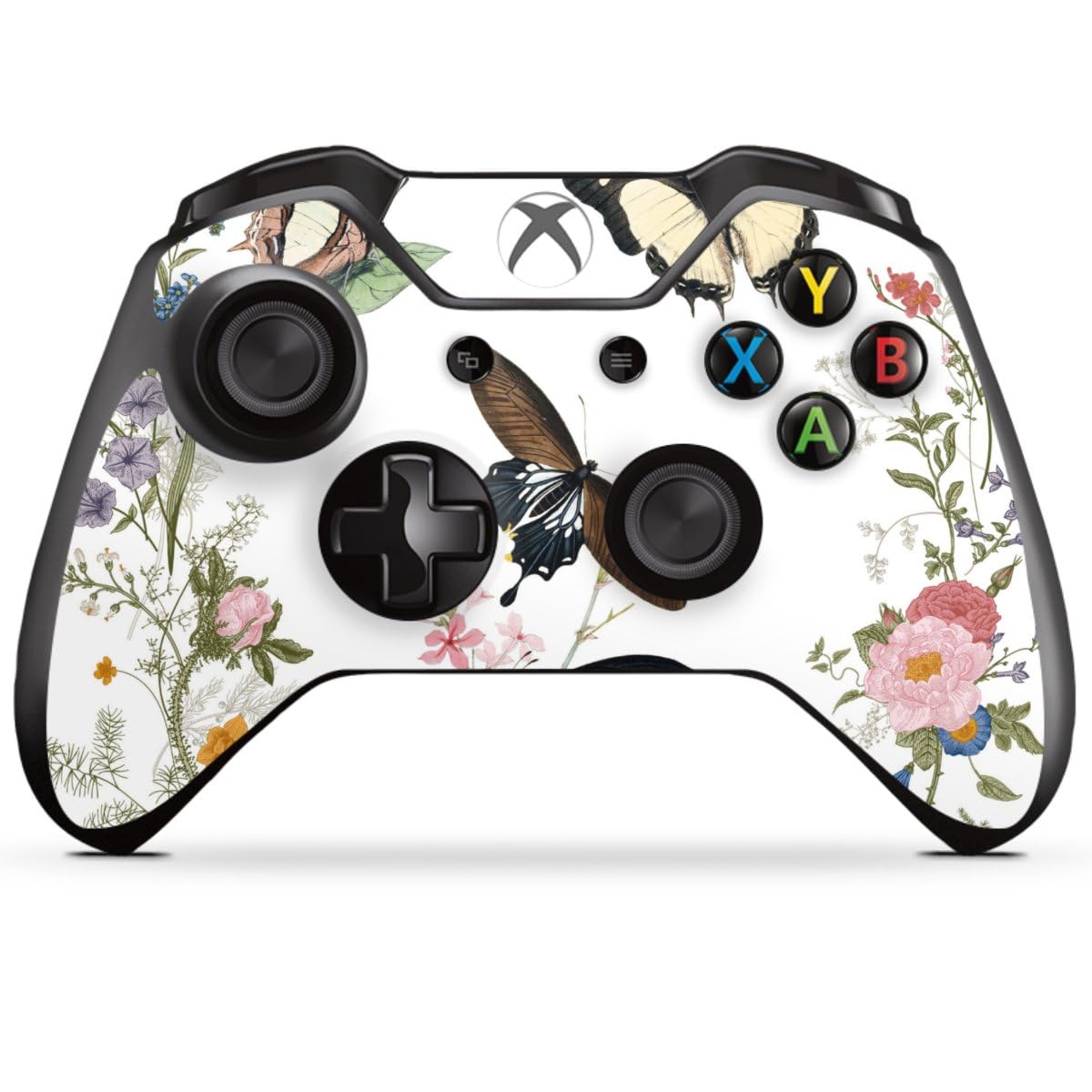Xbox One Controller Skin - Floral Nature Design, Protective Vinyl Stickers for Microsoft XBox One - Perfect for Gaming, Customization & Device Protection