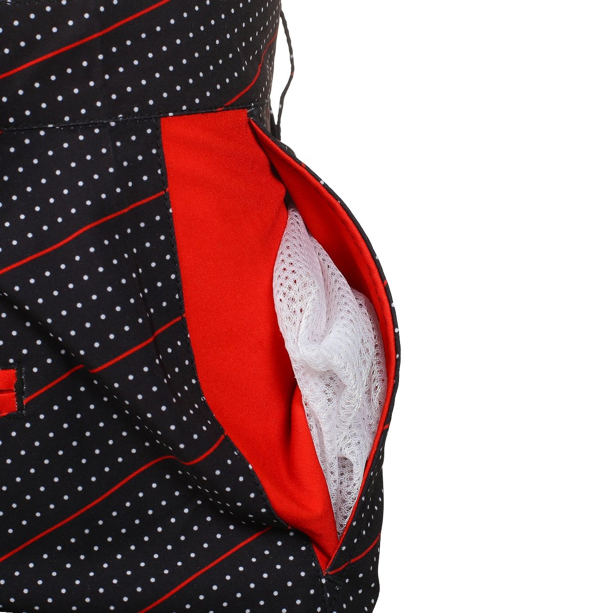 FOCO Dots Walking Shorts for Women - Comfortable Athletic Running Shorts with Pockets - Perfect for Gym, Yoga, and Outdoor Activities