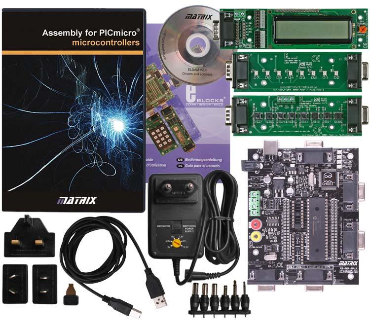 PIC Micro Single User V.4 CD Assembly Kit - Complete Programming Solution for Electronics Hobbyists & DIY Projects | Perfect for Microcontroller Development & Educational Use