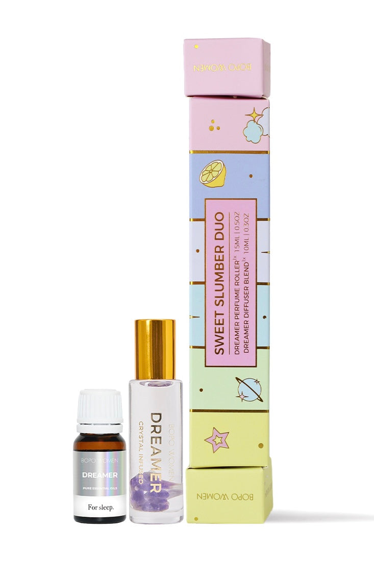 Sweet Slumber Duo Gift Set - Lavender Sleep Mask & Silk Eye Pillow for Women - Perfect for Relaxation, Travel & Stress Relief - Spa & Self Care Essentials