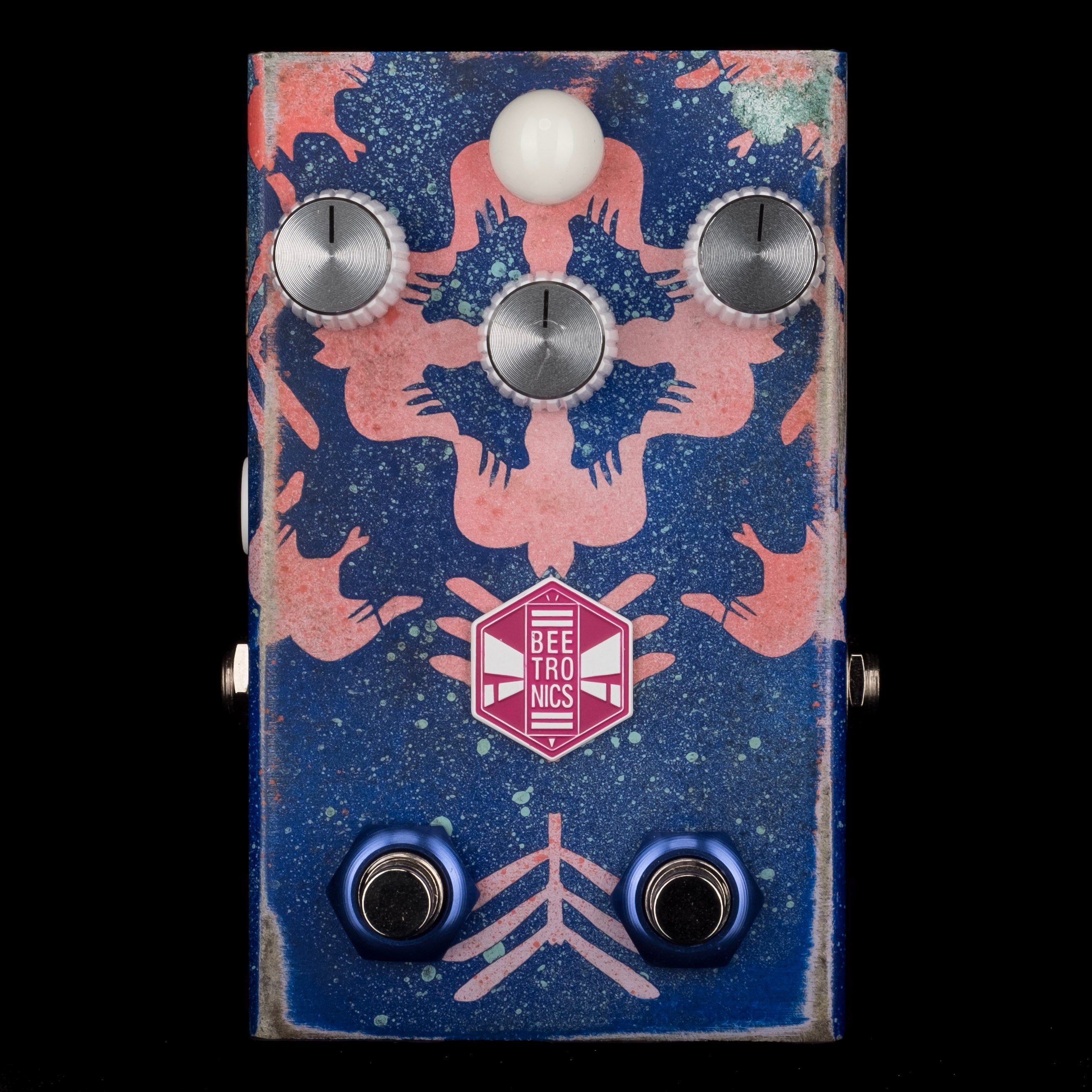 BeetronicsFX Standard Series One Off Octahive Super High Gain Fuzz Pedal with High Octave - Perfect for Guitar Effects & Rock Music Performance