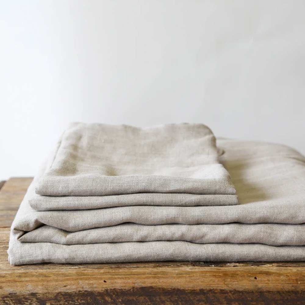 Premium Hemp Linen Quilt Set - Double Size | Organic & Breathable Bedding | Perfect for Eco-Friendly Home Decor & Cozy Bedroom Retreats