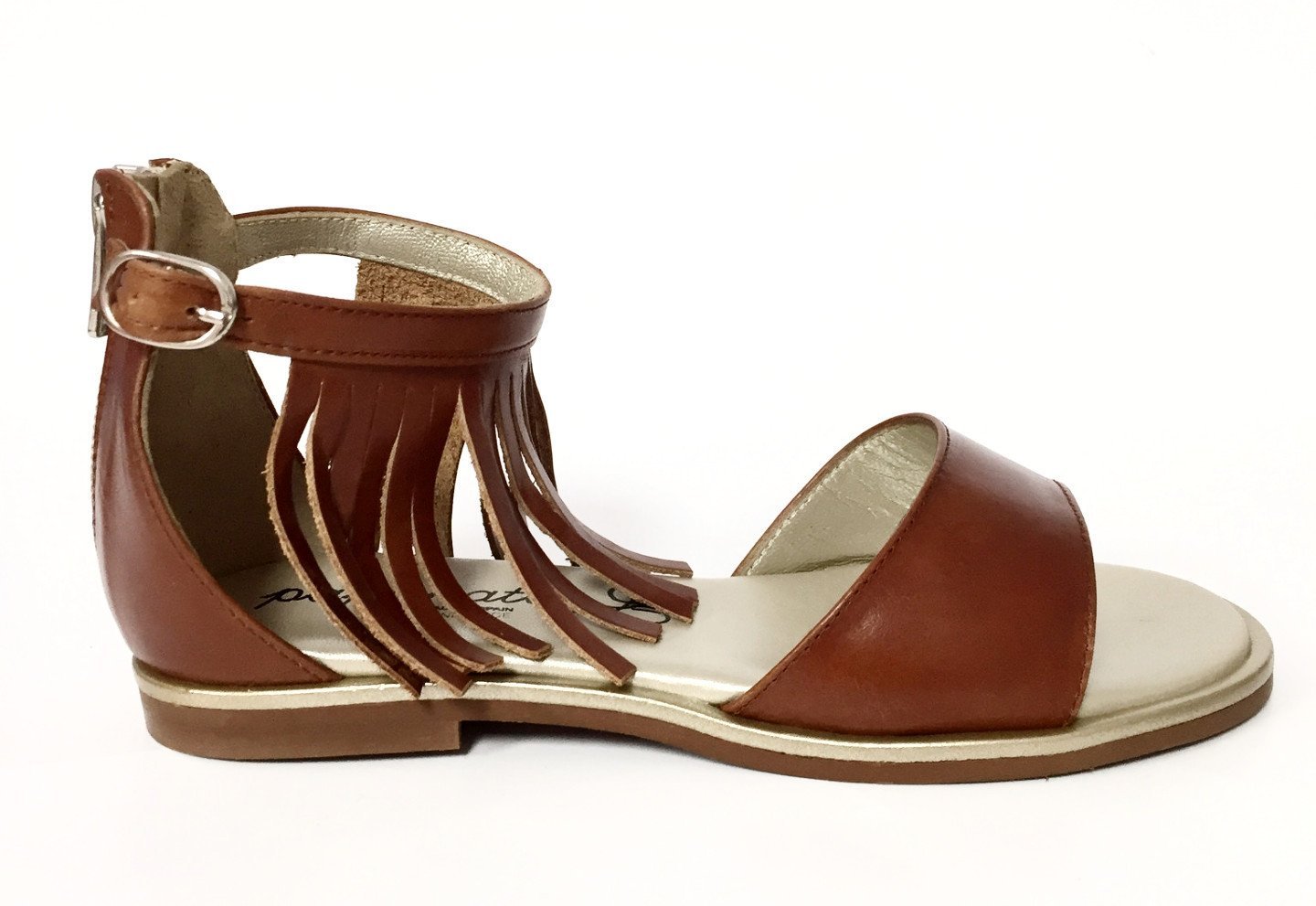 Papanatas Luggage Fringe Sandals - Stylish Bohemian Women's Slide Sandals for Summer | Perfect for Beach Vacations, Music Festivals & Boho Chic Outfits