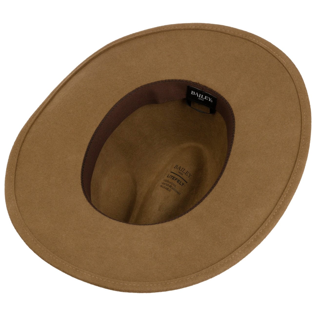 Bailey 1922 Luz Litefelt Wool Hat - Warm Winter Beanie for Men & Women - Perfect for Skiing, Hiking & Outdoor Activities