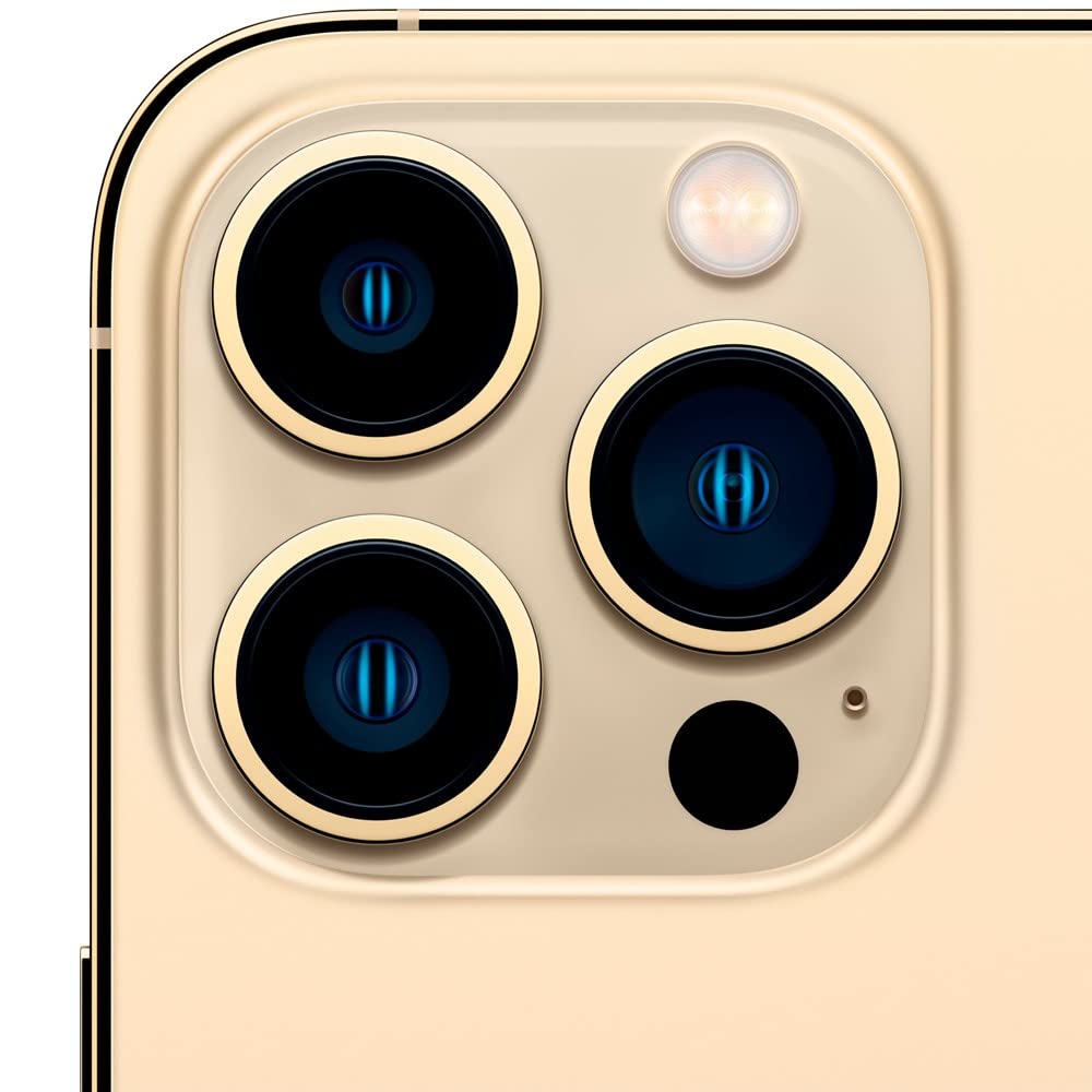 Apple iPhone 13 Pro 128GB Gold - Unlocked Renewed Smartphone for T-Mobile | Premium Camera, Super Retina XDR Display | Perfect for Travel, Photography & Business Use