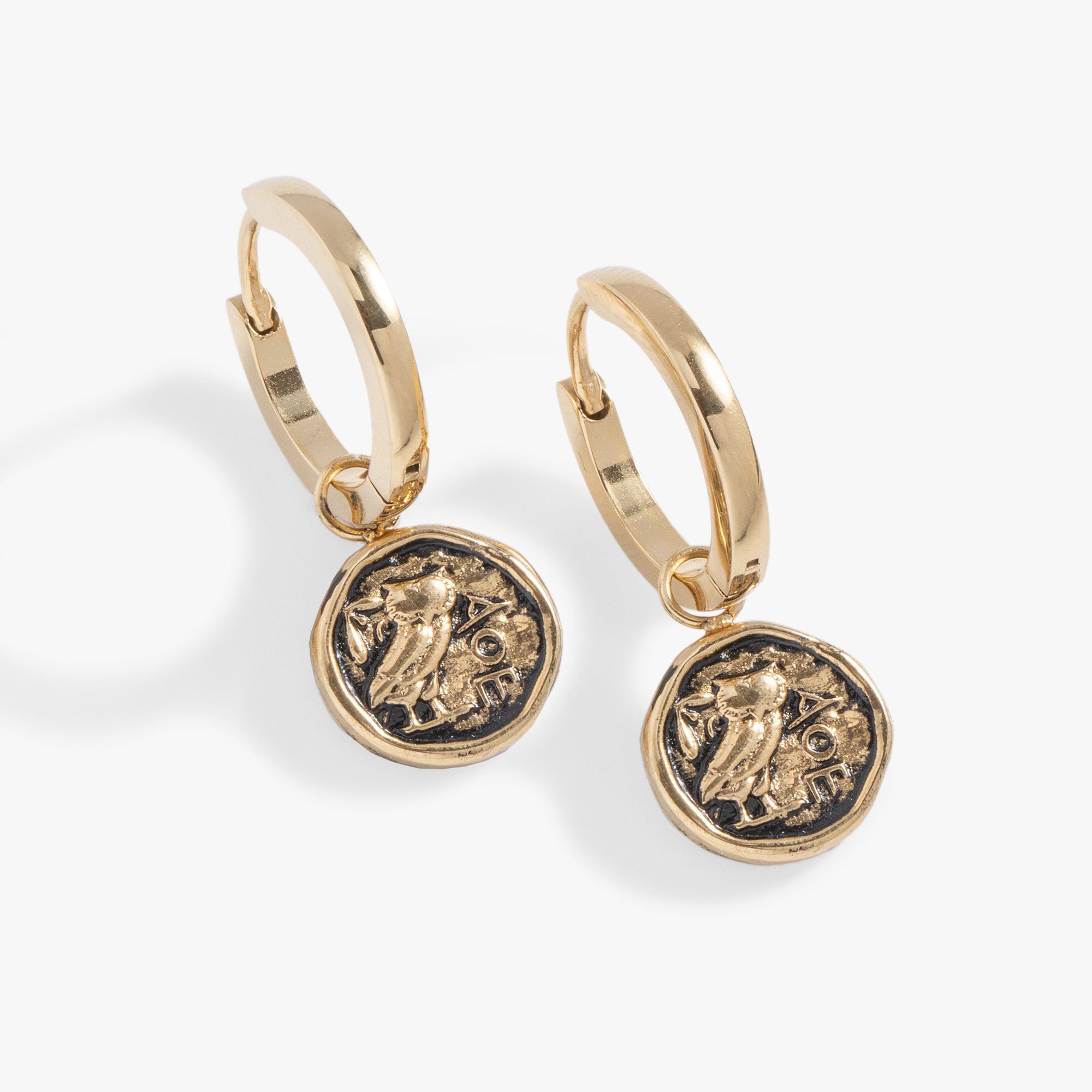 Stylish Coin Hoop Earrings for Women - Trendy Gold & Silver Jewelry - Perfect for Everyday Wear, Parties, and Gifts