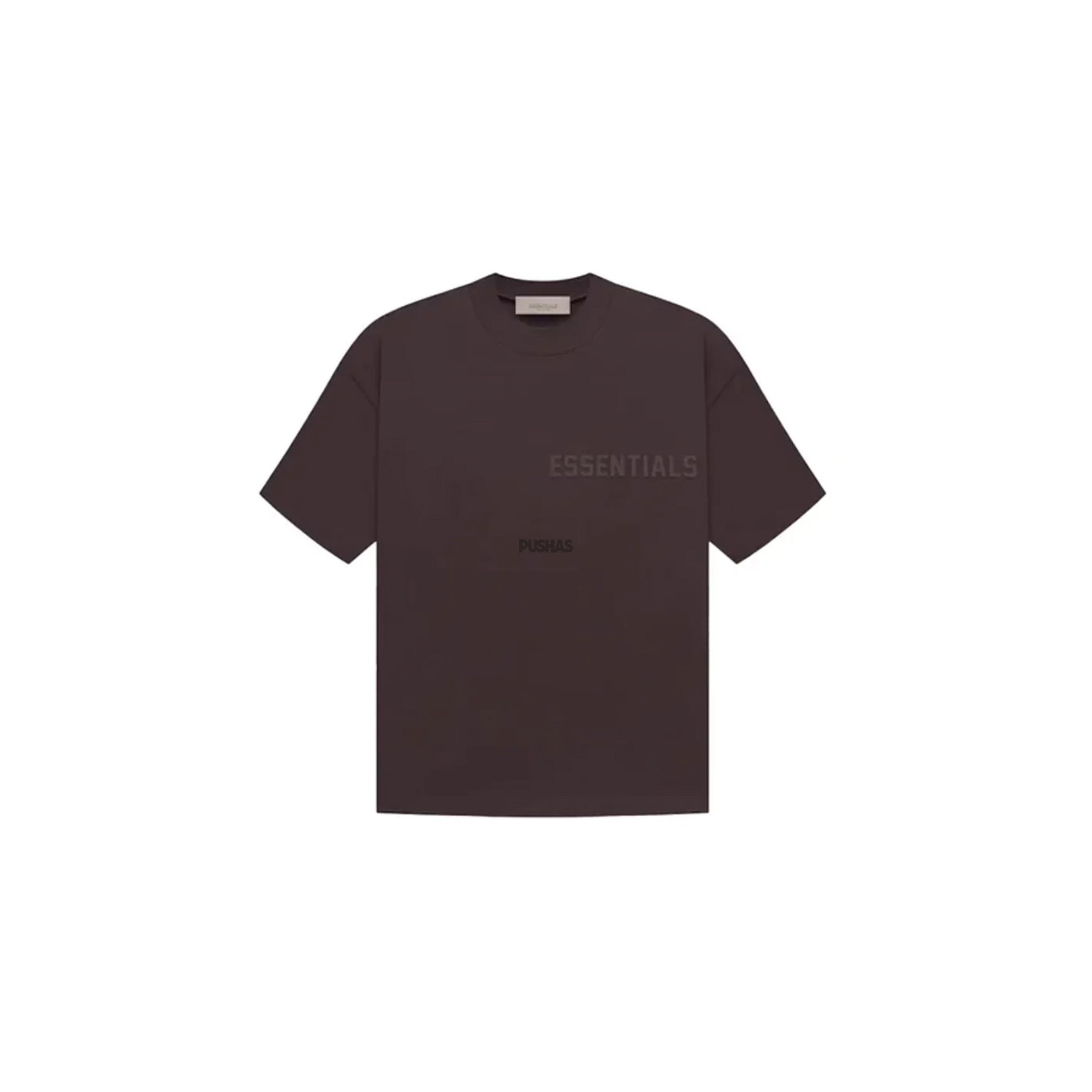 ESSENTIALS Short Sleeve T-Shirt for Men & Women | Soft Cotton Casual Tee in Plum Color (2023) | Perfect for Everyday Wear, Gym & Street Style