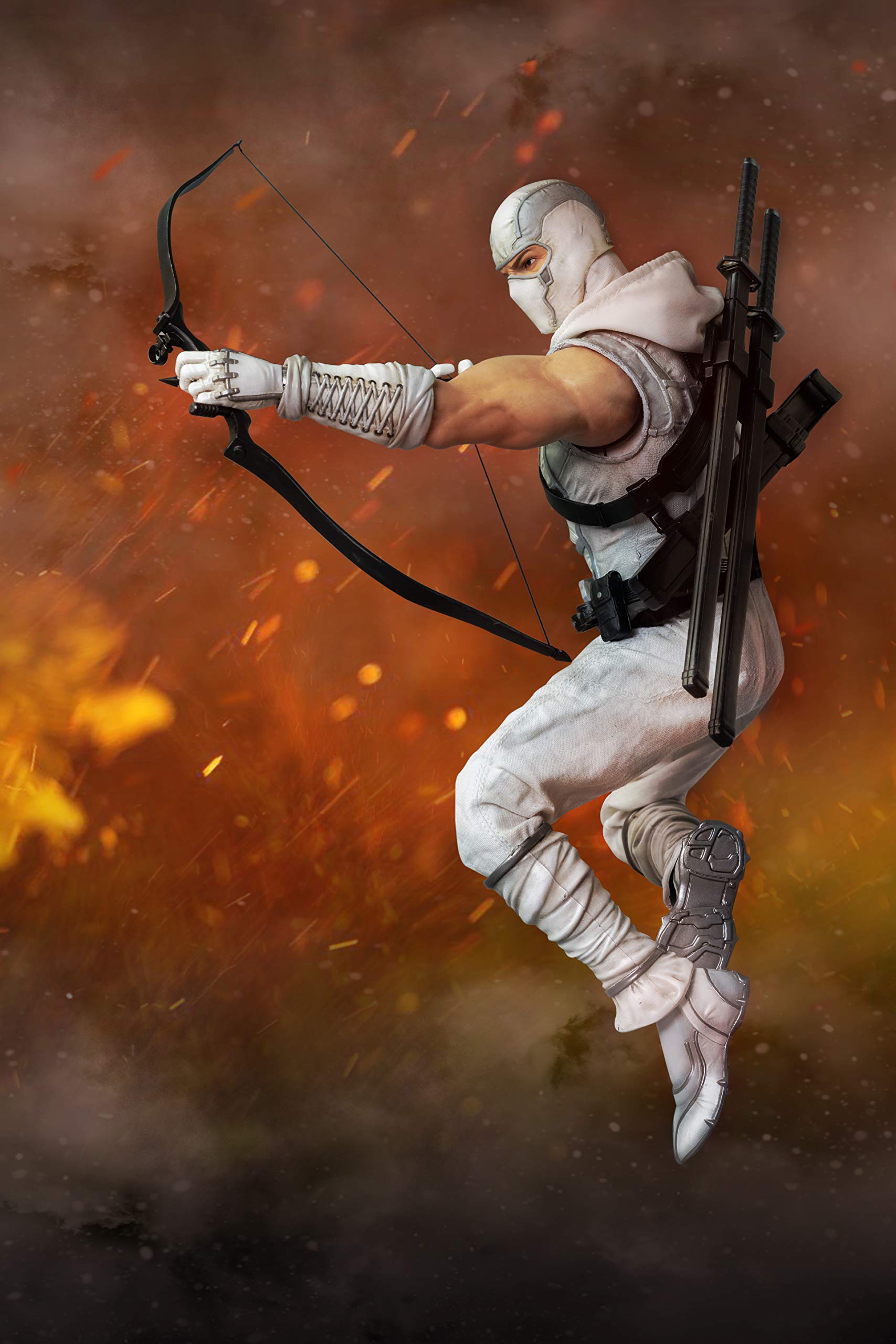 threezero G.I. Joe: Storm Shadow 1:6 Scale Collectible Action Figure - Highly Detailed Articulated Ninja Figure for Display & Collection - Perfect for G.I. Joe Fans & Anime Collectors