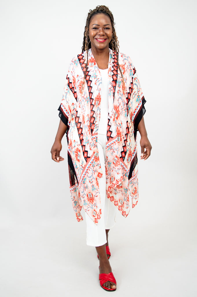 Darcy Women's Fashion One Size Floral Print Wrap Dress - Perfect for Summer Outings, Beach Vacations, and Casual Parties