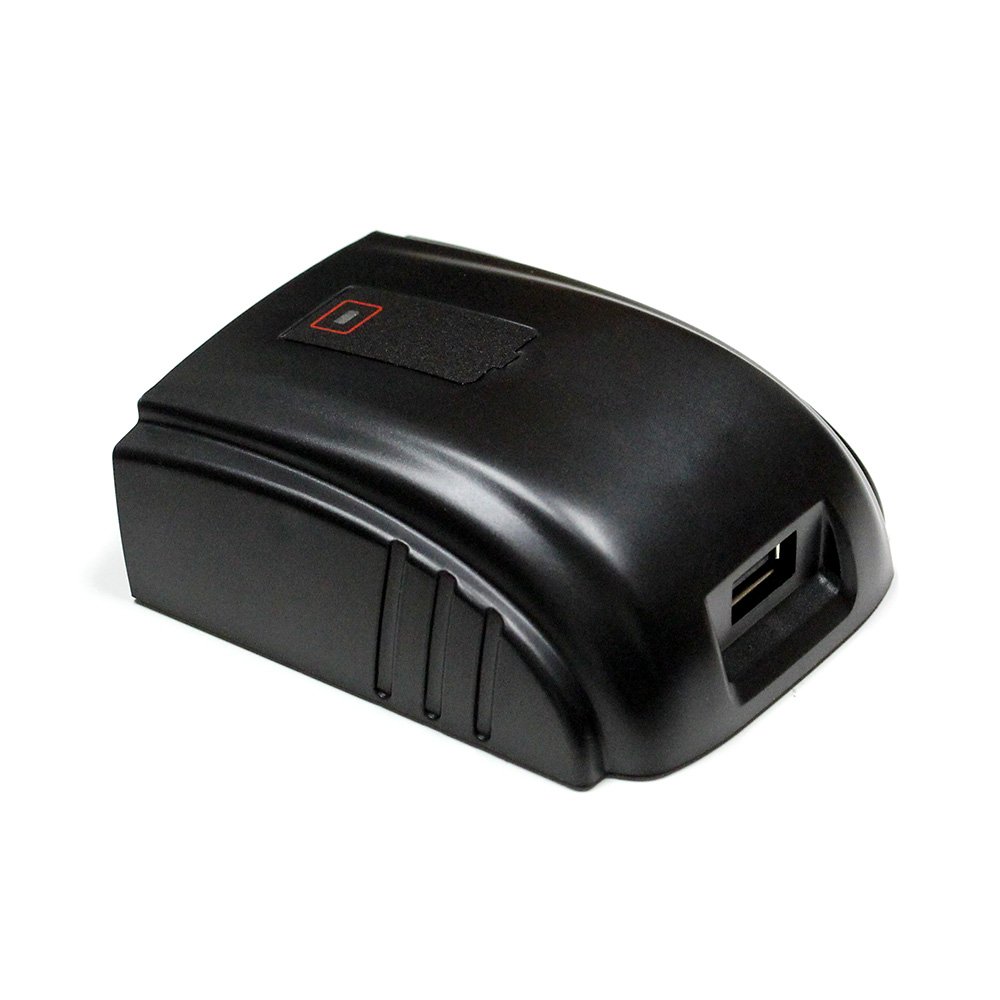 MaximalPower USB Charger Adapter for MILWAUKEE M18 18V Battery (48-11-1840) - Fast Charging for Smartphones & Tablets - Perfect for Job Sites, Camping & Power Outages