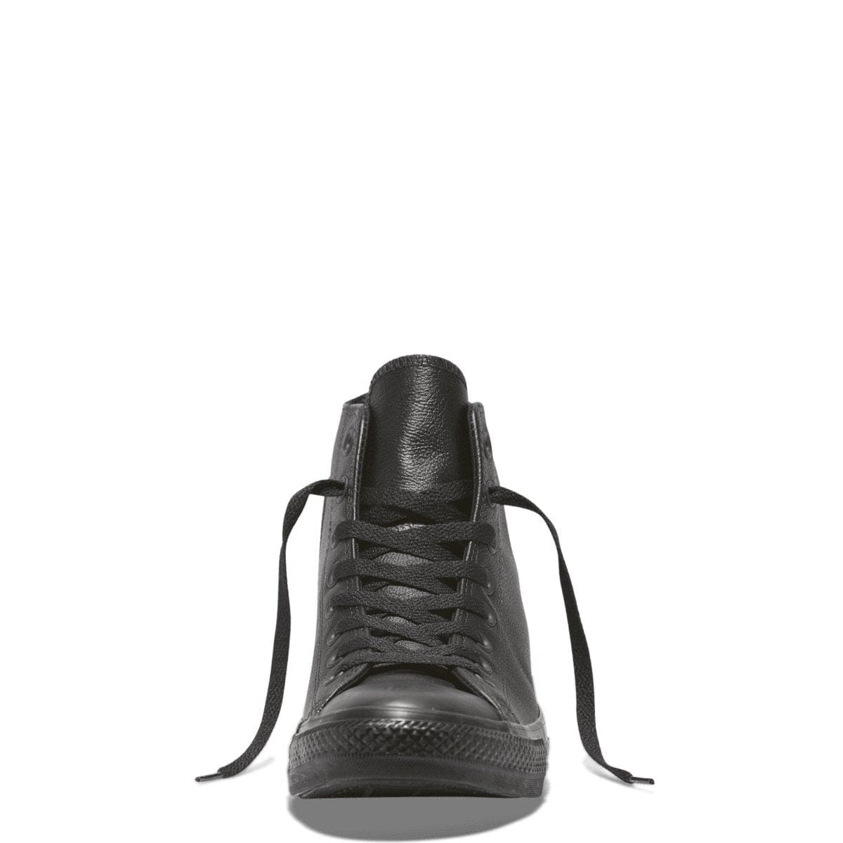 Converse Men's Chuck Taylor All Star High Top Triple Black Leather Sneakers - Classic Casual Shoes for Streetwear, Skateboarding & Everyday Fashion