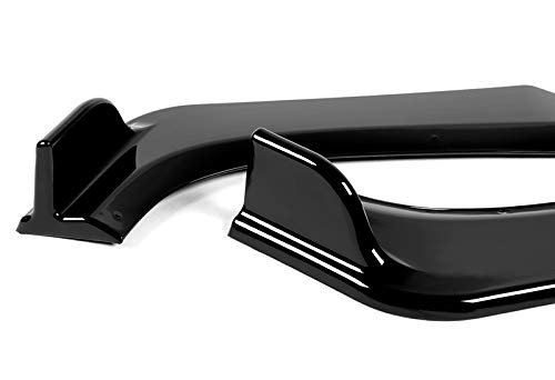 3PCS Front Bumper Body Kit & Spoiler Lip + 6PCS Side Skirt Extensions for 2009-2011 BMW E90 4DR Sedan | Universal 59