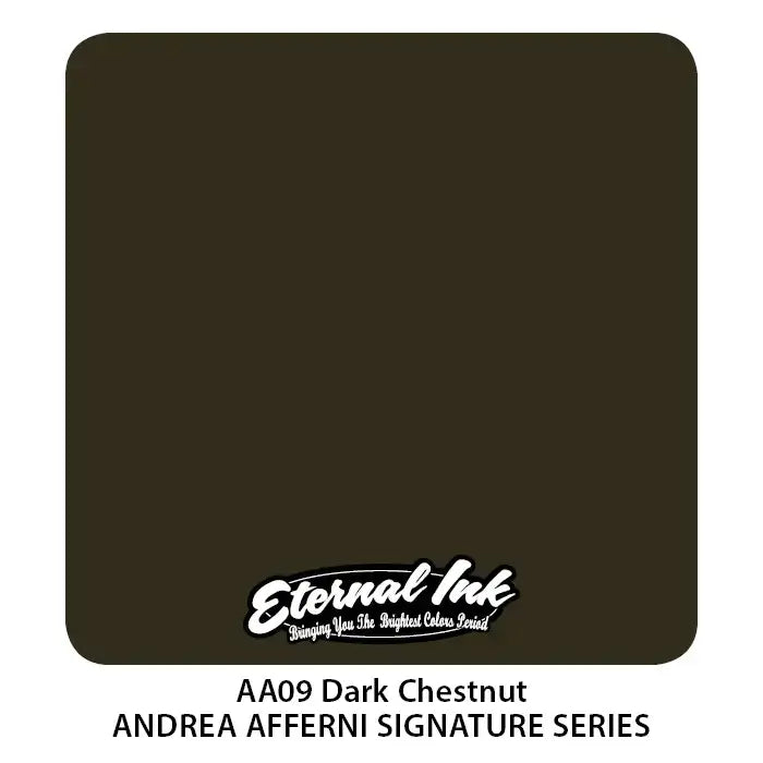 Dark Chestnut Andrea Afferni Eternal Ink 1oz - Premium Calligraphy & Fountain Pen Ink for Artists, Writers, and Lettering Enthusiasts