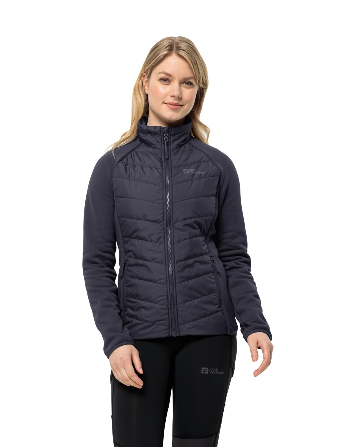 Jack Wolfskin Women's Waterproof Hiking Jacket - Lightweight Windproof Outdoor Coat for Trekking & Camping | Perfect for Mountain Adventures & Winter Travel