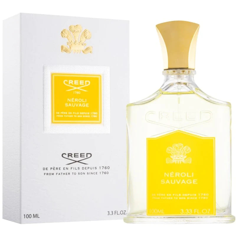 Creed Neroli Sauvage 3.4 oz Eau de Parfum Unisex Perfume - Fresh Citrus Floral Scent for Men & Women, Daytime Wear & Special Occasions