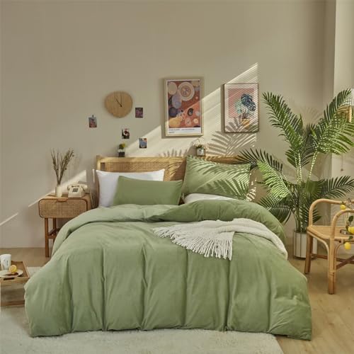 1-sage Green Velvet