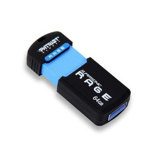 64GB Supersonic Rage USB 3.0 Flash Drive - High-Speed Data Transfer for PC, Mac, Laptop - Perfect for Work, School, Gaming & File Storage