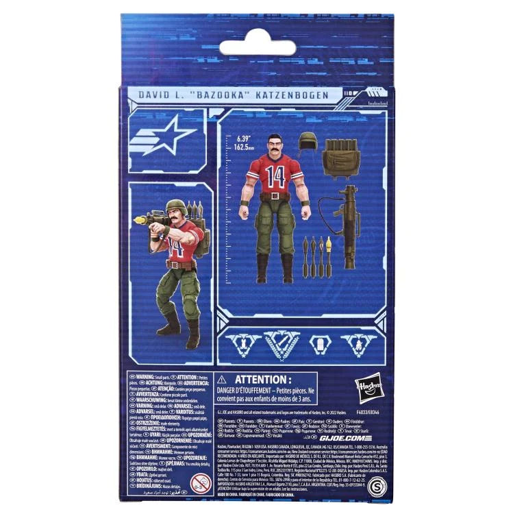 G.I. Joe Classified Series Bazooka Action Figure - 6-Inch Collectible Military Toy with Detailed Accessories | Perfect for Display, Play & G.I. Joe Collections