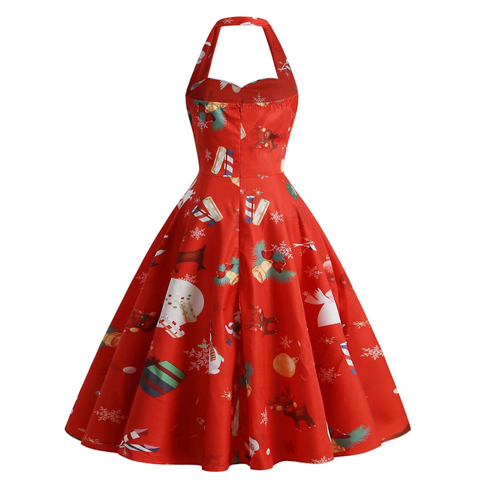 Women's Deep V-Neck Floral Mini Dress - Summer Casual Sundress for Beach, Party & Date Night