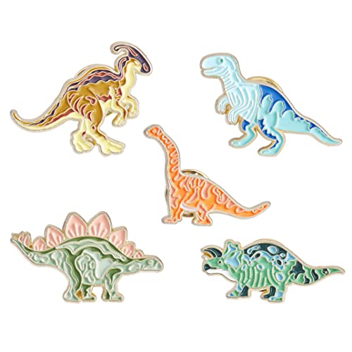 Painted dinosaur