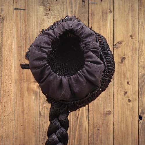 Stylish South Indian Women's Hair Juda Choti with Extensions - Designer Wedding & Party Hair Accessory for Women & Girls - Set of 1 Black | Perfect for Bridal Looks, Festivals & Special Occasions