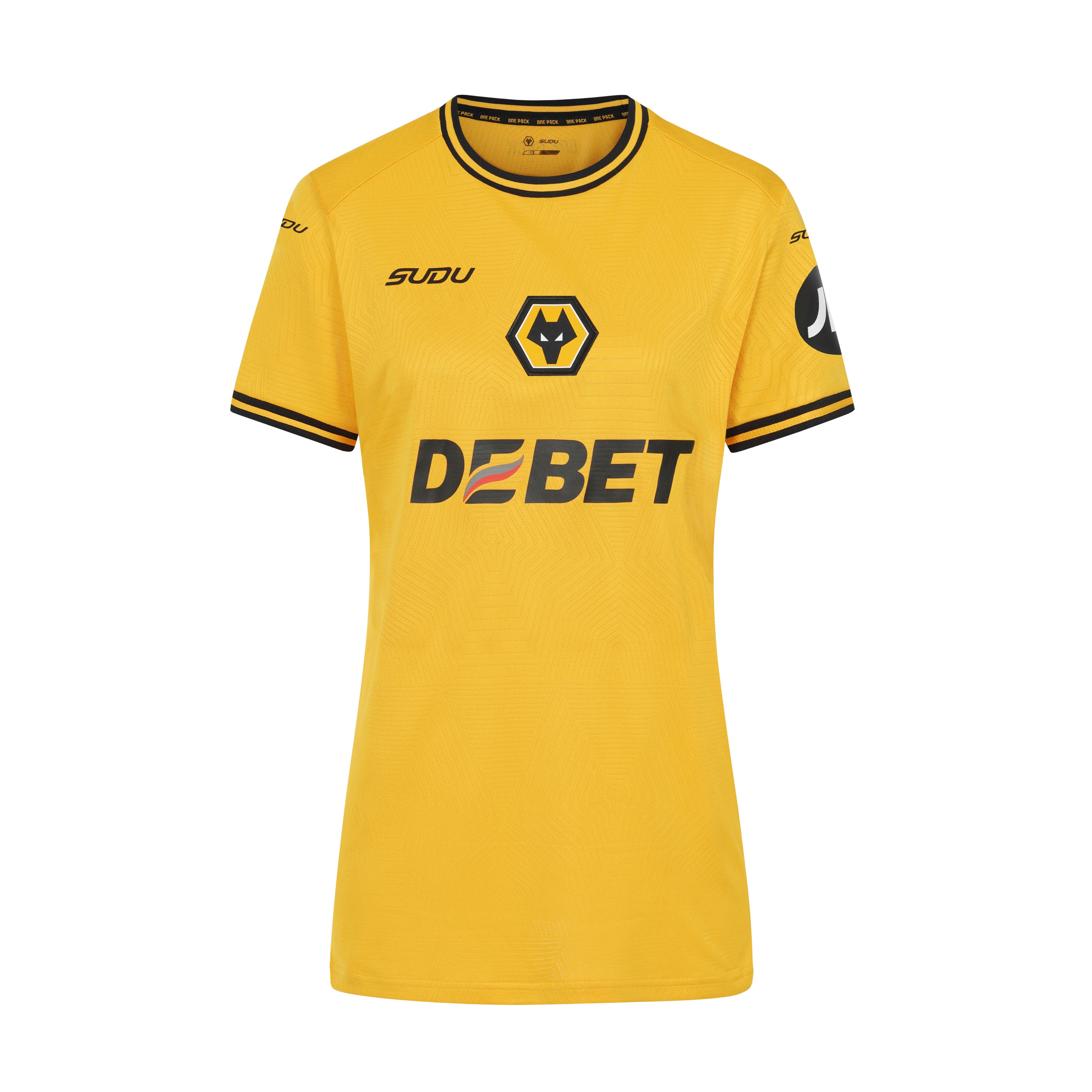 2024-2025 Wolves Women's Home Jersey – Official Football Shirt for Fans & Players – Perfect for Matchdays, Training & Casual Wear